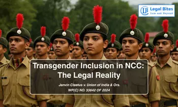 Is NCC Enrollment Possible for Transgender Youth Under the Present Statutory Scheme? Is NCC Enrollment Possible for Transgender Youth Under the Present Statutory Scheme?