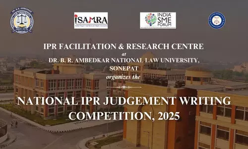 National IPR Judgment Writing Competition 2025 DBRANLU Sonipat National IPR Judgment Writing Competition 2025 DBRANLU Sonipat