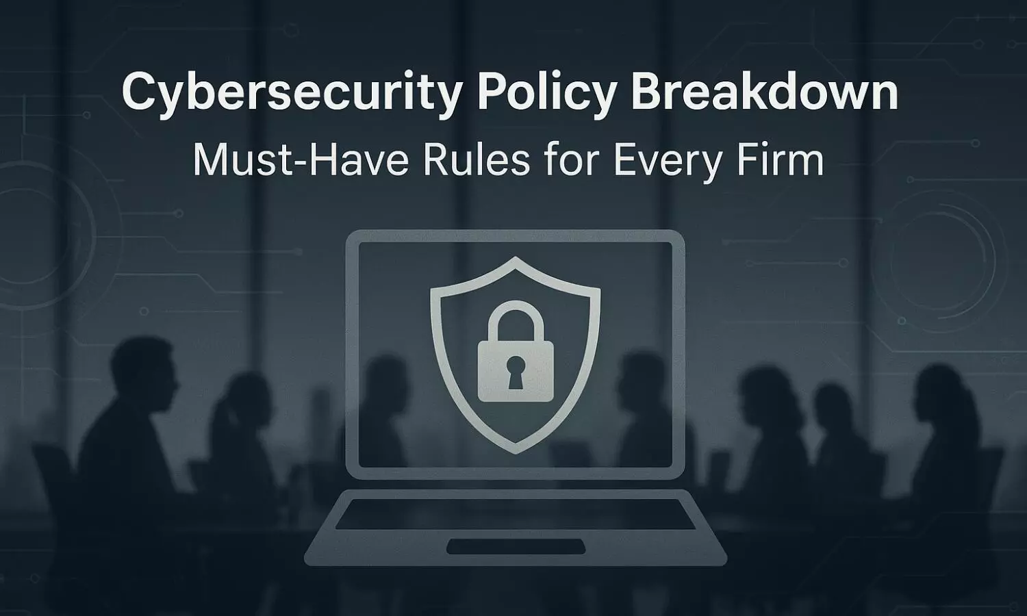 Essential Guidelines to Include in Your Firms Cybersecurity Policy Essential Guidelines to Include in Your Firms Cybersecurity Policy