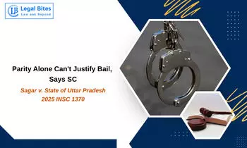 Can Bail Be Granted Solely on Parity Without Examining the Accused’s Individual Role? Can Bail Be Granted Solely on Parity Without Examining the Accused’s Individual Role?