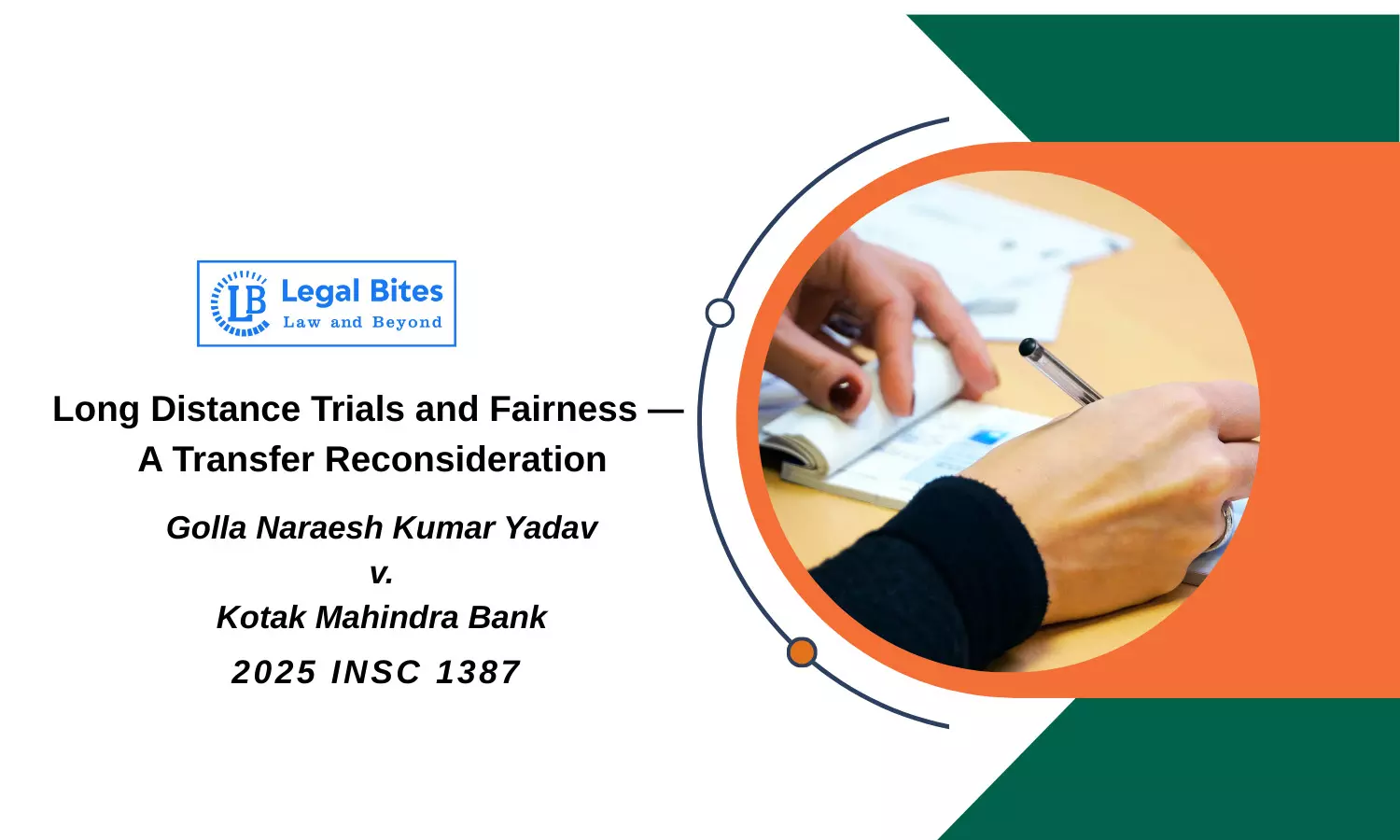 Is Mere Inconvenience Enough to Seek Case Transfer? Supreme Court Evaluates the Limits