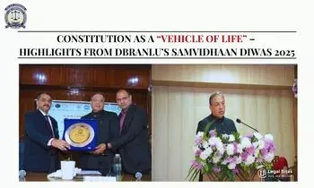 Constitution as a “Vehicle of Life” – Highlights from DBRANLU’s Samvidhaan Diwas 2025 Constitution as a “Vehicle of Life” – Highlights from DBRANLU’s Samvidhaan Diwas 2025