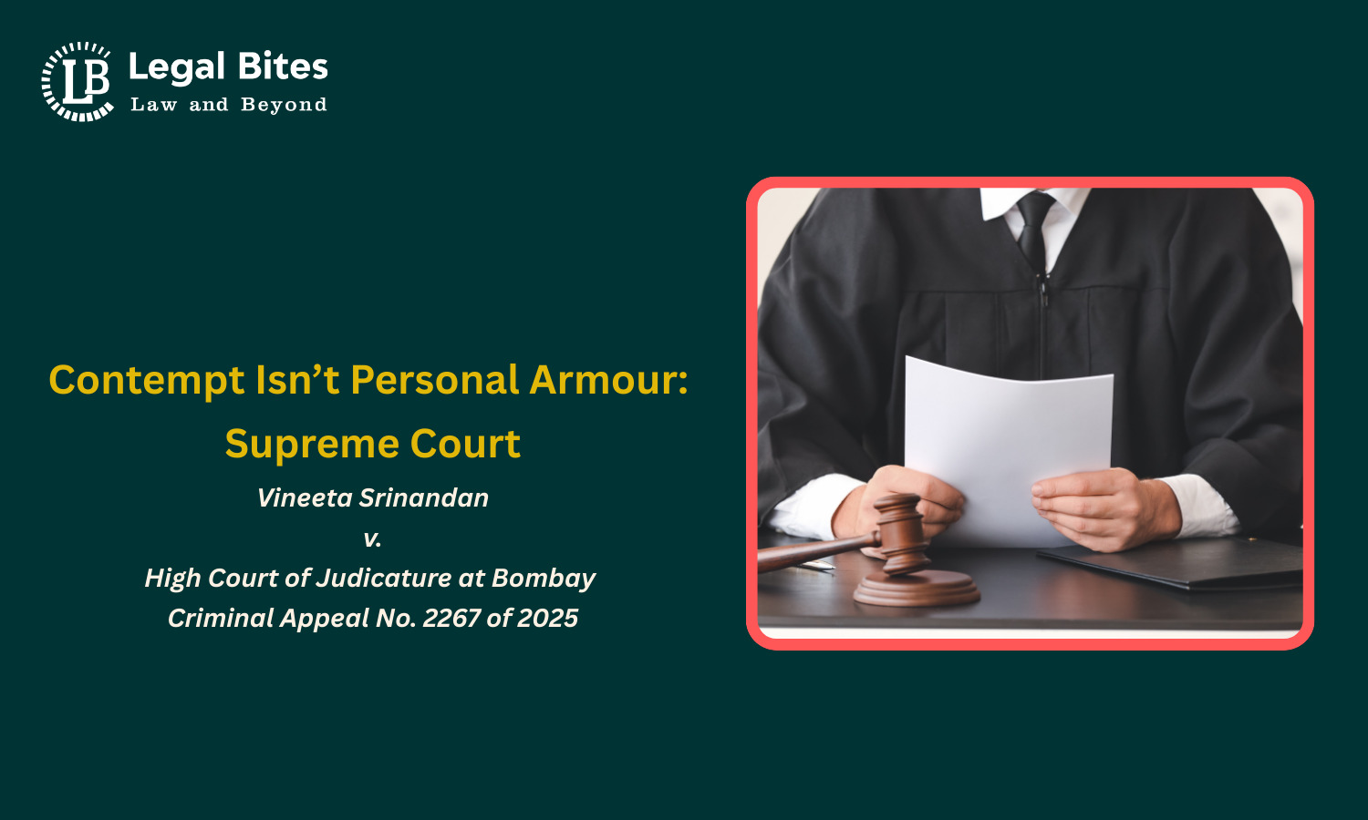 Can Contempt Jurisdiction Be Used as a Shield for Judges Against