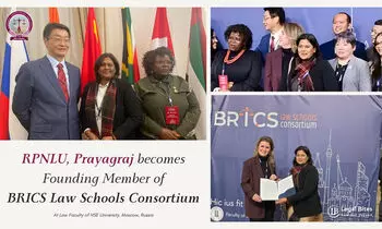RPNLU, Prayagraj Becomes Founding Member of BRICS Law Schools Consortium After Signing MoU in Moscow RPNLU, Prayagraj Becomes Founding Member of BRICS Law Schools Consortium After Signing MoU in Moscow