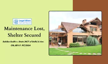 Concealment of Income Bars Maintenance, Not Residence Rights Under the Domestic Violence Act