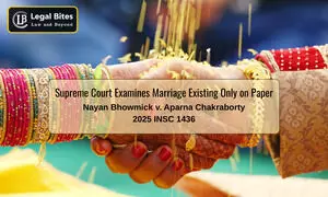 Can a Marriage That Exists Only on Paper Be Forced to Continue? Supreme Court Examines