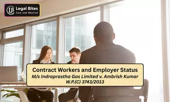 Principal Employer Not Liable as Employer Where Workmen Are Hired Through Contractors