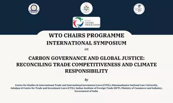 Call for Papers International Symposium on Carbon Governance and Global Justice  DNLU Jabalpur