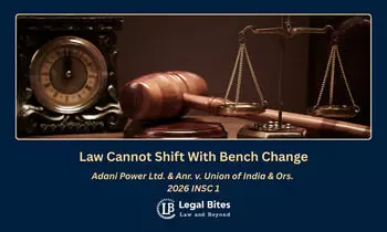 Can the Law Change Merely With a Change of Bench? Supreme Court Answers Can the Law Change Merely With a Change of Bench? Supreme Court Answers