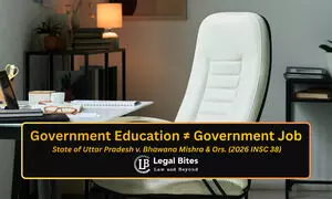 Does Education in a Government Institute Give Rise to Legitimate Expectation of a Government Job?