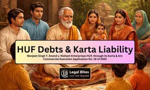 Extent of Karta’s Personal Liability for Decretal Debts of a Hindu Undivided Family