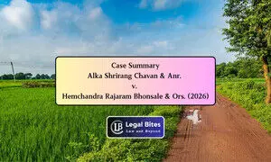 Case Summary: Alka Shrirang Chavan & Anr. v. Hemchandra Rajaram Bhonsale & Ors. (2026) | Doctrine of Lis Pendens Prevails Over Specific Relief Act
