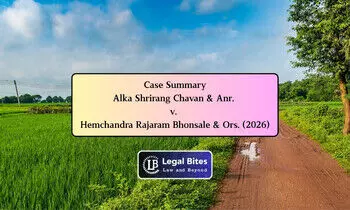 Case Summary: Alka Shrirang Chavan & Anr. v. Hemchandra Rajaram Bhonsale & Ors. (2026) | Doctrine of Lis Pendens Prevails Over Specific Relief Act