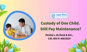 Does Custody of One Child Relieve a Husband from Paying Maintenance?