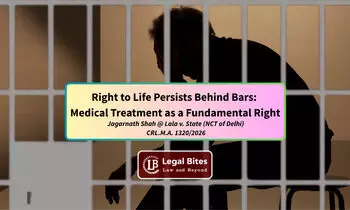 Prison Walls Cannot Nullify the Right to Medical Treatment