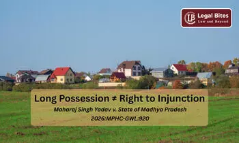 Does Long Possession of Public Land Without Title Create a Right to Injunction?