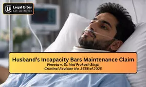 Maintenance Claim Fails When Husband’s Inability to Earn Stems from Wife’s Family’s Criminal Conduct Maintenance Claim Fails When Husband’s Inability to Earn Stems from Wife’s Family’s Criminal Conduct