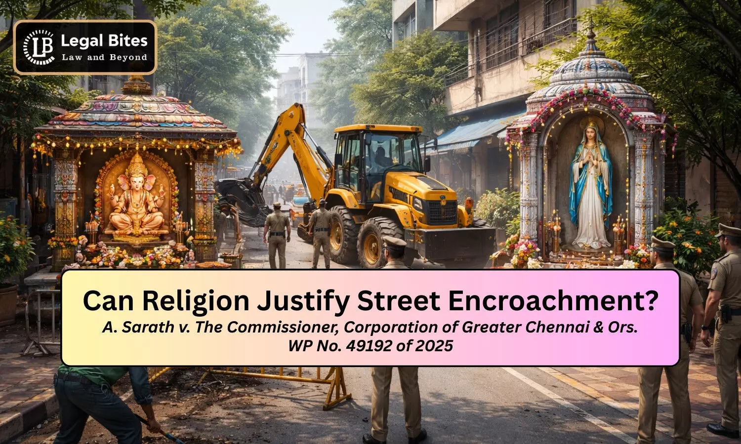 Is Encroachment on Public Streets Permissible for Religious Purposes? Is Encroachment on Public Streets Permissible for Religious Purposes?