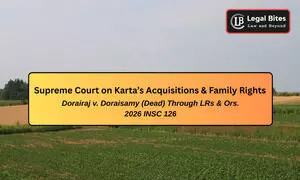 Does Law Presume Karta’s Acquisitions to Belong to the Joint Hindu Family?