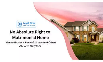 Is Re-Entry Mandatory under the Domestic Violence Act after Choosing Another Residence?