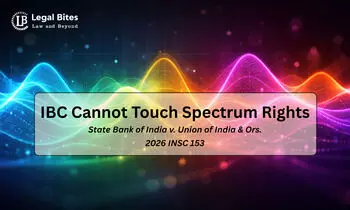 Spectrum Allocation Stands Outside Commercial Insolvency Resolution