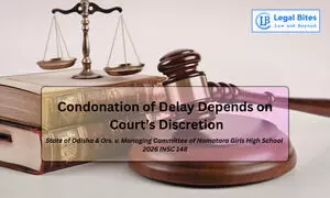 Can Condonation of Delay Be Claimed as a Matter of Right?