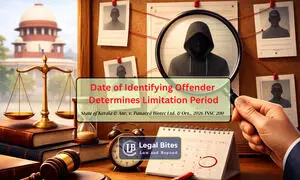 Limitation Period Linked to Identification of Offender, Not Filing of Complaint