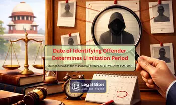 Limitation Period Linked to Identification of Offender, Not Filing of Complaint