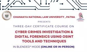 Certificate Course on Cyber Crimes Investigation and Digital Forensics | CNLU, Patna [Register by Mar 9]