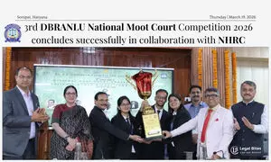 3rd DBRANLU National Moot Court Competition 2026 Concludes Successfully in Collaboration with NHRC 3rd DBRANLU National Moot Court Competition 2026 Concludes Successfully in Collaboration with NHRC