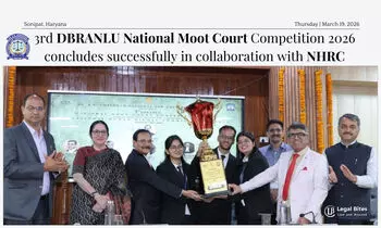 3rd DBRANLU National Moot Court Competition 2026 Concludes Successfully in Collaboration with NHRC