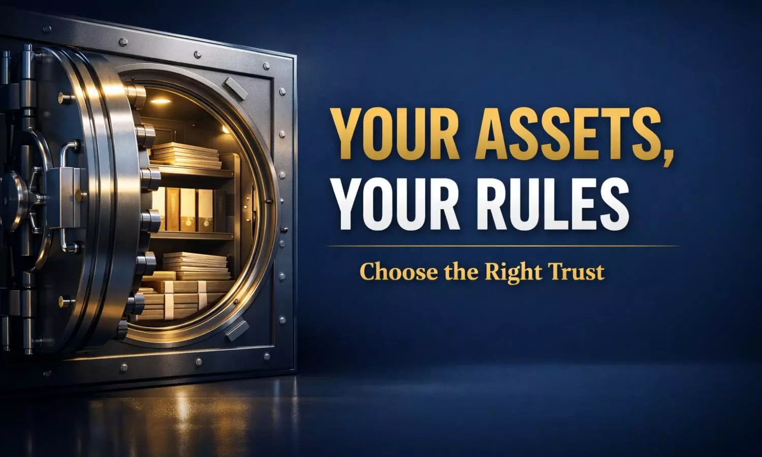Your Assets, Your Rules Choosing the Right Types of Trust for Estate Planning Your Assets, Your Rules Choosing the Right Types of Trust for Estate Planning