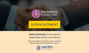 University of Delhi Officially Subscribes to Legal Bites: A Milestone in Affordable Legal Education University of Delhi Officially Subscribes to Legal Bites: A Milestone in Affordable Legal Education