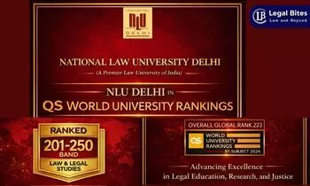 National Law University Delhi Enters QS World University Rankings by Subject 2026