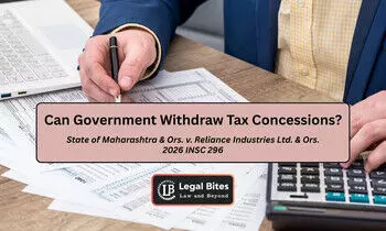 Can the Government Withdraw Tax Concessions Granted to Industries in Public Interest?