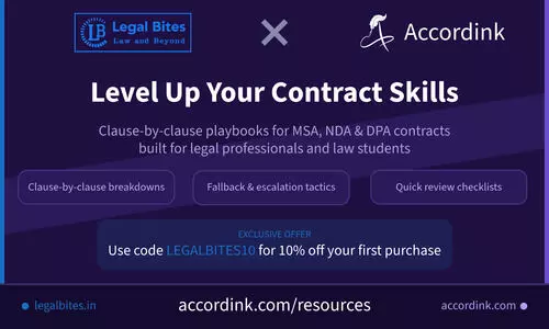 Contract Playbooks for Legal Professionals (MSA, NDA, DPA)  Accordink with Legal Bites