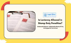 Can Courts Show Leniency in Stamp Duty Deficiency Cases? Supreme Court Clarifies Position Can Courts Show Leniency in Stamp Duty Deficiency Cases? Supreme Court Clarifies Position