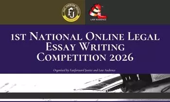 1st National Online Legal Essay Writing Competition 2026 by Fastforward Justice and Law Audience