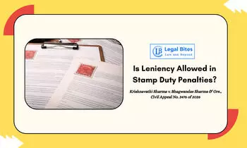 Can Courts Show Leniency in Stamp Duty Deficiency Cases? Supreme Court Clarifies Position