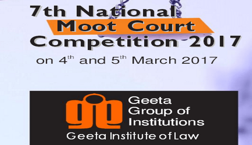 GIL 7th National Moot Court Competition, (4th and 5th March 2017)