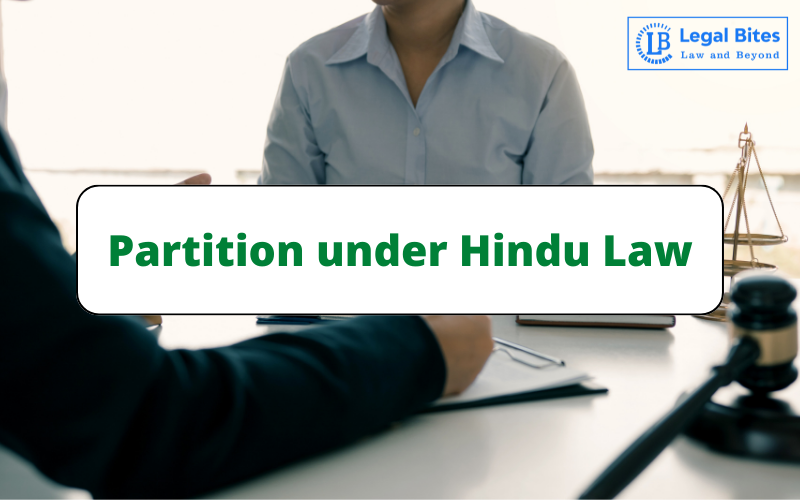 Partition under Hindu Law