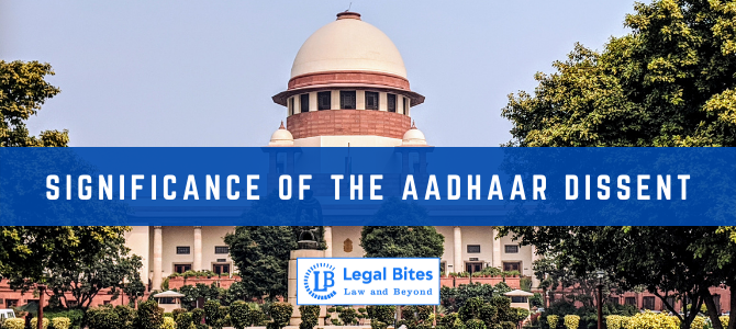 Significance of the Aadhaar Dissent
