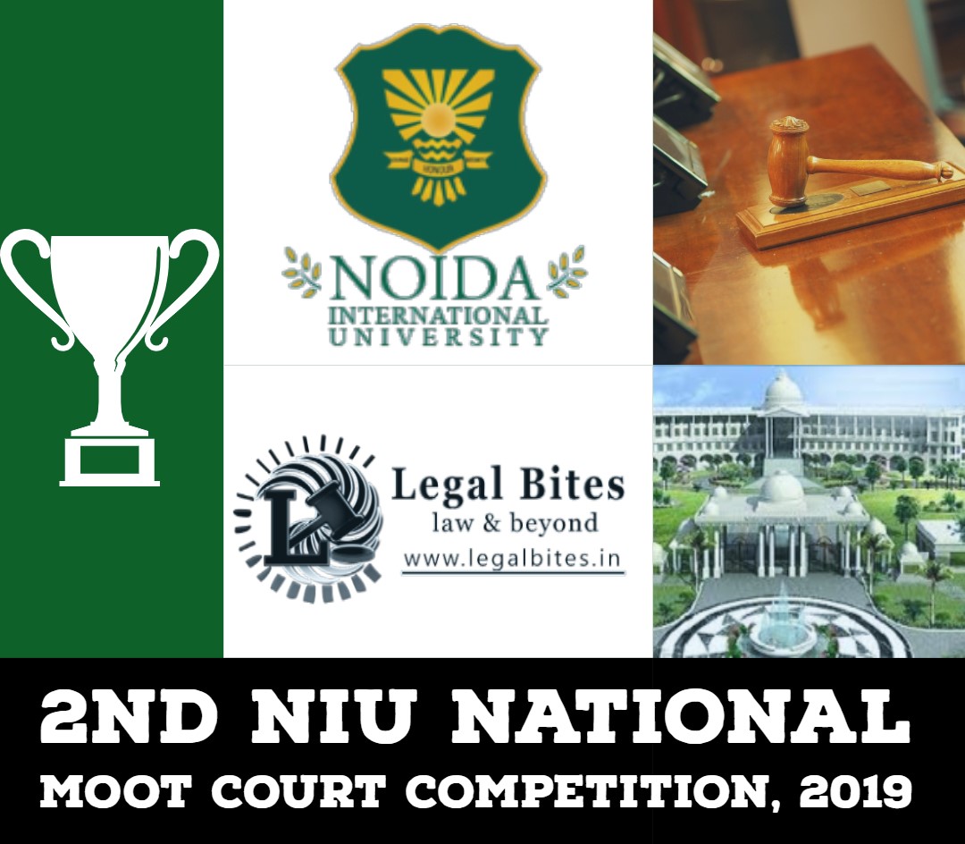 2nd NIU National Moot Court Competition, 2019