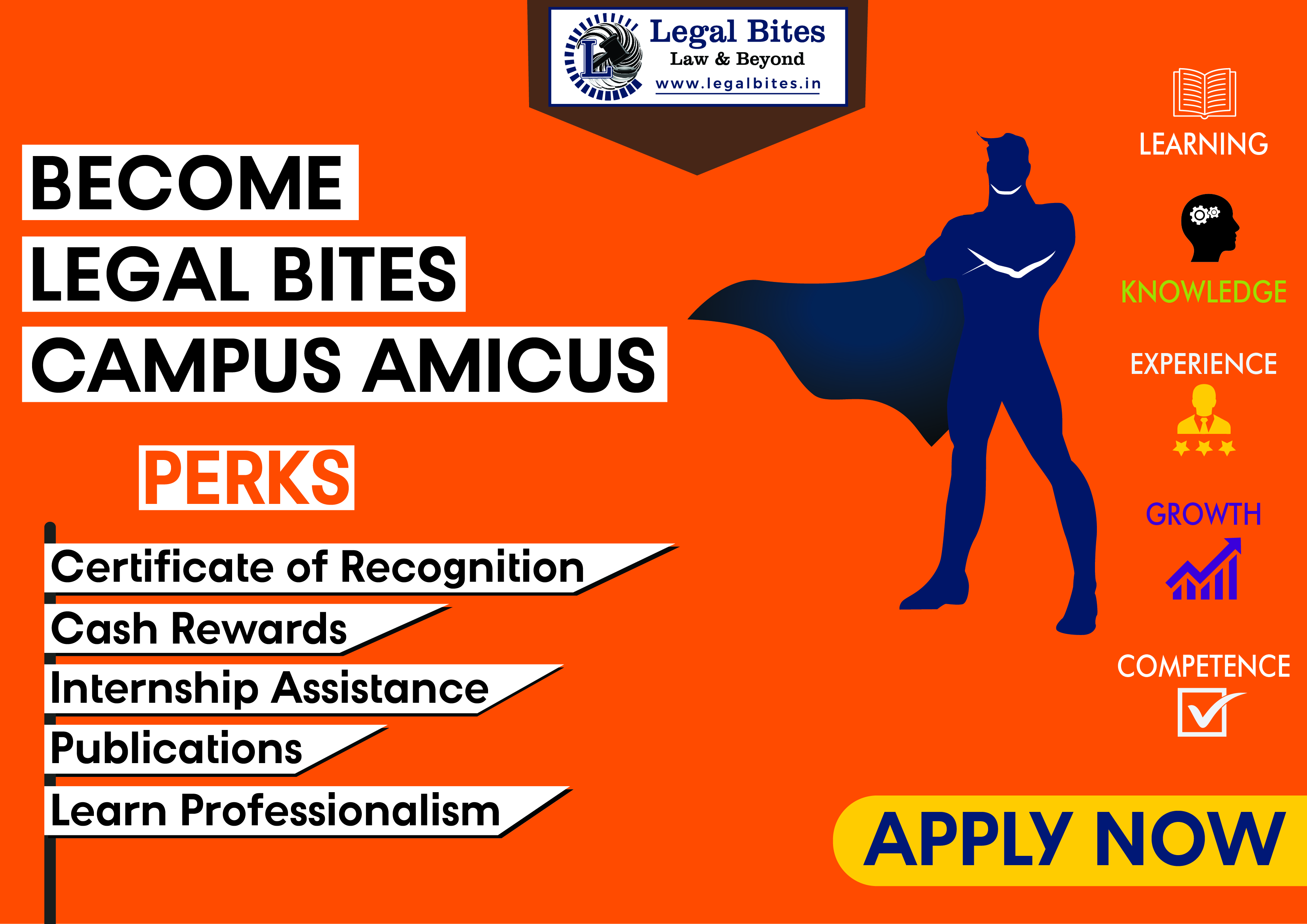 Call for Applications: Legal Bites Campus Amicus Program 2020