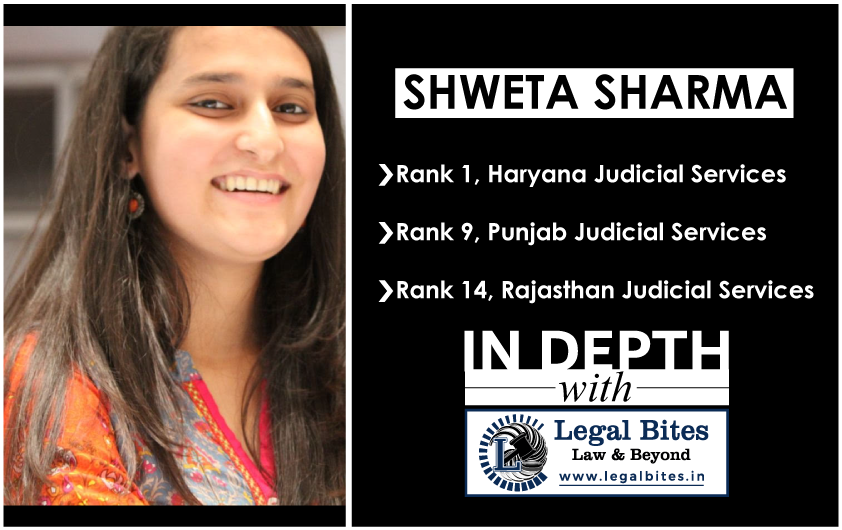 Interview: Shweta Sharma Rank 1 HCS (J) and Rank 9 PCS (J)