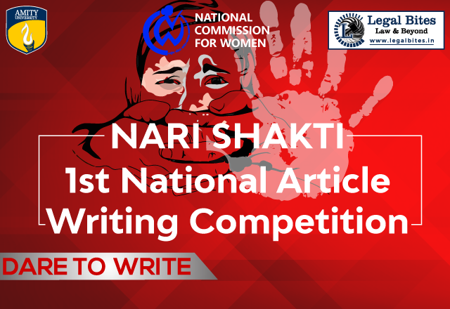 NARI SHAKTI 1st National Article Writing Competition 2020