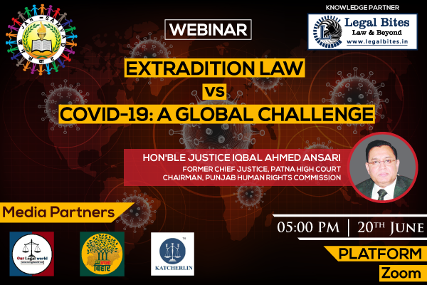 JanSamvad: Webinar on Extradition Law vs COVID-19: A Global Challenge