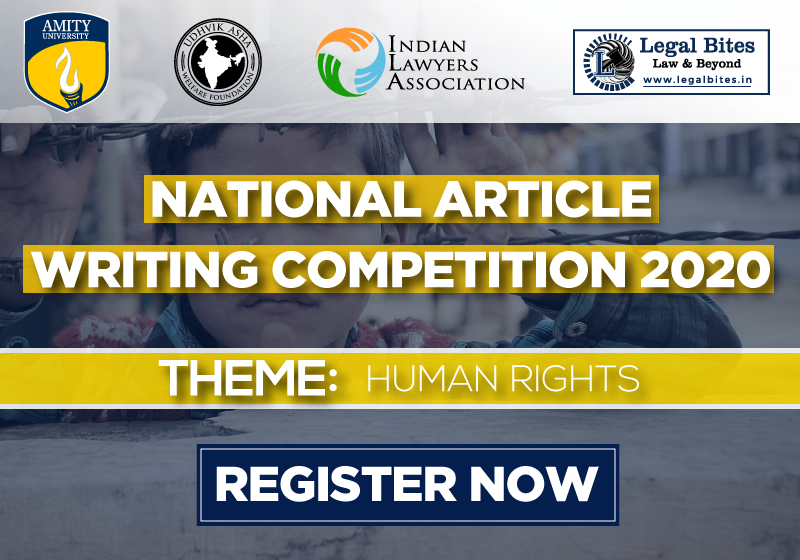 1st National Article Writing Competition on Human Rights