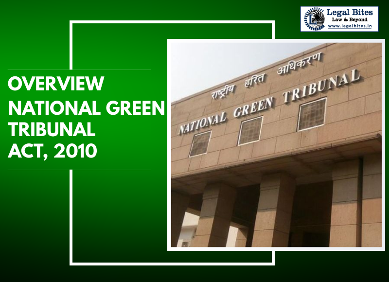 National Green Tribunal Act, 2010 - An Overview