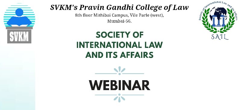 Lecture on Arbitration as a mechanism for settlement of Cross Border Disputes | SVKMs Pravin Gandhi College of Law